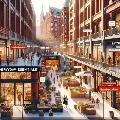 Europa Passage in Hamburg