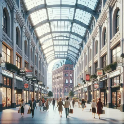 Karl Schneider Passagen in Hamburg